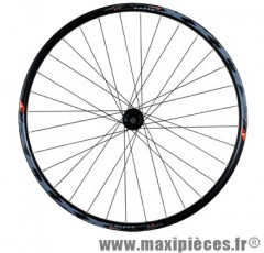Roue VTT 26 pouces arrière blocage k7 8/9/10v disc centerlock jante noir klixx mx shim.rm66 32t marque Mach1 - Matériel pour Cycle
