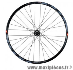 Roue VTT 26 pouces avant blocage disc centerlock jante noir klixx mx shim.rm66 32t marque Mach1 - Matériel pour Cycle