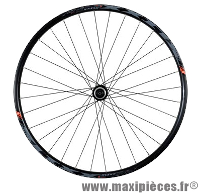 Roue VTT 27.5 pouces avant blocage disc centerlock jante noir klixx mx shim.rm66 32T marque Mach1 - Matériel pour Cycle