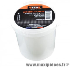 Pate a pneu monti montage pour pneu tubeless (sceau 1 kg) marque Vélox