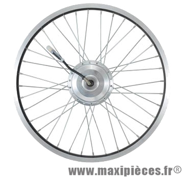 Roue vélo électrique 20 pouces pliant avant (24v) marque Torpado - Pièce Vélo