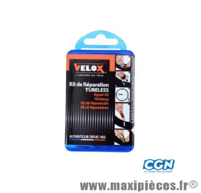 Nécessaire rep/rustine tubeless (kit) marque Vélox