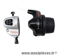 Manette VTT/VTC p.tournante 3 vitesses revoshift droite nexus rs41 - Matériel Vélo Shimano