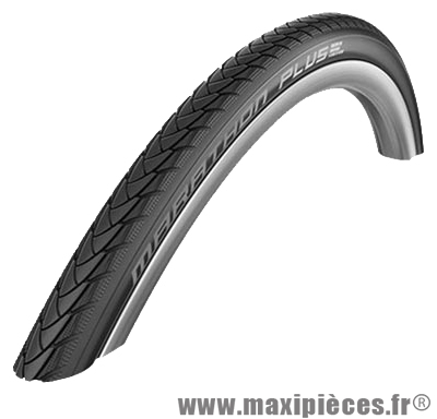 Pneu route/invalide 24x1.00 tr marathon plus noir hs440 (25-540) - Pneus Cycle Schwalbe