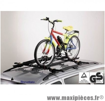 Porte-vélo pour barre de toit Lucky Two Peruzzo 1 vélo entier max.15kg *Déstockage !
