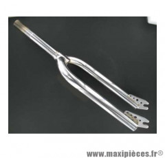 Fourche BMX 20 pouces Chromée pivot fileté - int.21mm - ext.25.4mm (Pivot : 200/104mm) *Déstockage !