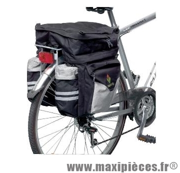 Sacoche de vélo triple avec sac à dos Hapo G *Déstockage !