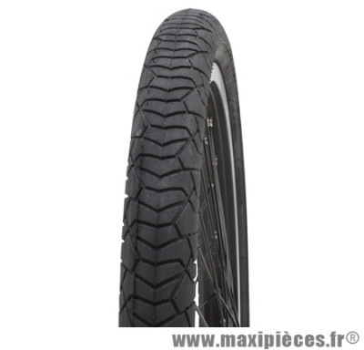 Pneu pour BMX Deli Tire 20x1.95 pouces (ETRTO 54-406) S-199 noir type slick *Déstockage !