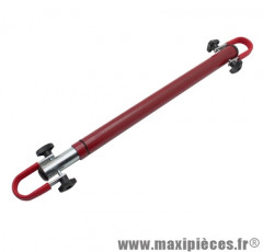Barre de transport universelle fixation vélo sur porte vélo (VTT et vélo femme) ext. 45-70cm Peruzzo