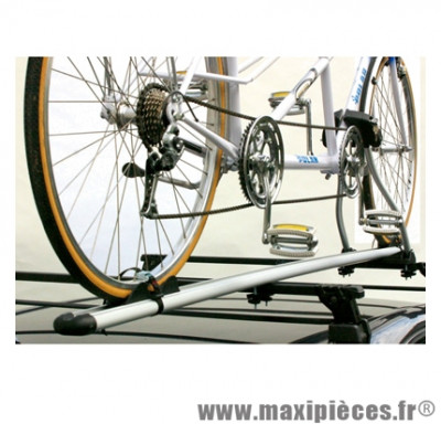 Porte vélo de toit tandem roma fixation cadre (avec antivol a clé) marque Peruzzo - Accessoire Vélo