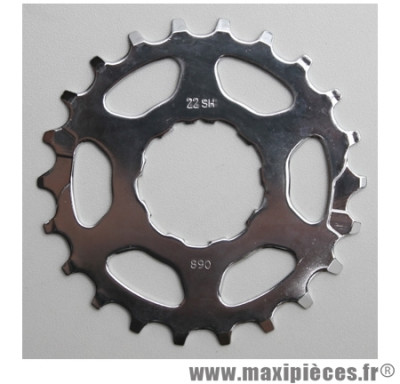 Pignon compatible 8/9 vitesses pour Shimano 22 dts marque Miche intermédiaire