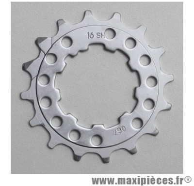 Pignon intermédiaire 16D. compatible transmission Shimano 10 Vitesses Miche