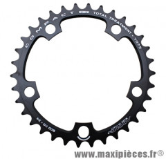 Plateau 34 dents route d.110 compact int noir alu (shimano et campagnolo) 9/10v. marque Miche - Pièce Vélo