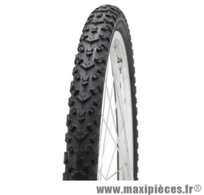 Pneu VTT Deli Tire 24x1.95 pouces (ETRTO 50-507) S-614 noir tringle rigide