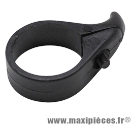 Anti-saut de chaine vélo collier diamètre 31,8mm noir - Accessoire Vélo Pas Cher