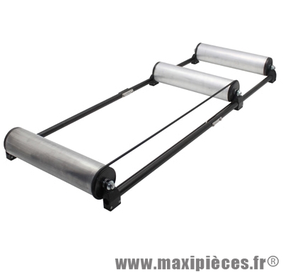 Home trainer Roto avec 3 rouleaux en résine aluminium