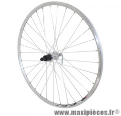 Roue route 700 élan arrière flyer argent moy alu cassette 10/9/8 vitesses marque Vélox - Pièce Vélo