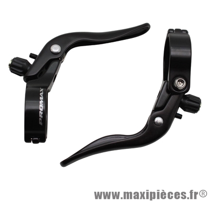 Paire de leviers de frein additionnels Promax cintre 23,8 à 31,8mm noir  fixie cyclocross