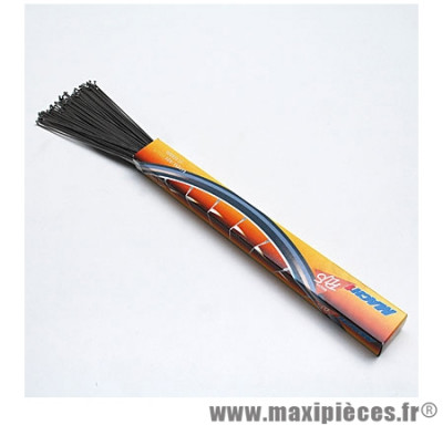 RAYON 2MM INOX NOIR L278 AVEC ECROU(X1) MACH1