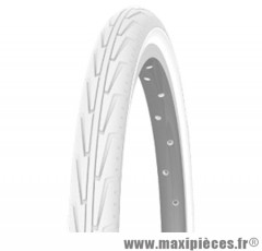 Pneu de vélo city 12 1/2x2 1/4 diabolo city j blanc/blanc tr (47-203) marque Michelin - Pièce Vélo