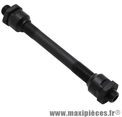 Axe de roue route/VTT avant creux diamètre 9mm longueur 108mm complet