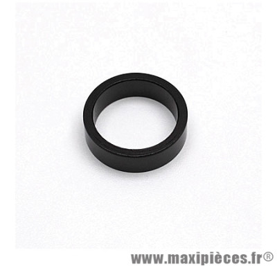 Entretoise de direction 10mm diam. 11/8 alu noir