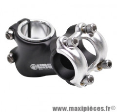 Potence route/VTT alu noir capot argent releve 25deg 25,4 l60mm marque Uno - Matériel pour Cycle