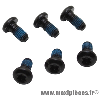 Vis de fixation x6 pour disque de frein Avid