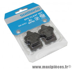 Cale pédales Shimano SM-SH51 noires pour VTT (paire)