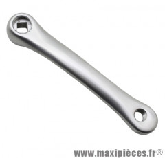 Manivelle gauche 170 alu forge étroite argent marque Newton - Pièce Vélo