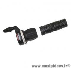 Manette VTT gripshift droite mrx 7v. compatible shimano (sous coque) - Pièce Vélo