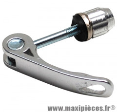 Blocage rapide de selle first argent diamètre 6x50mm