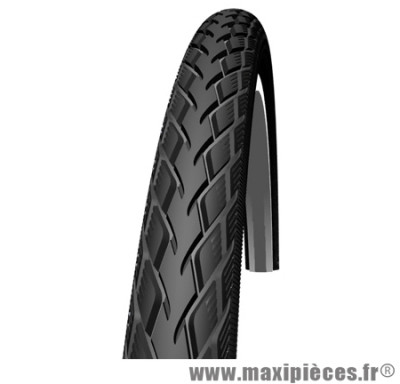 Pneu de VTT 26x1.75 marathon plus noir (recommande la poste) tr (47-559) marque Schwalbe - Pièce Vélo