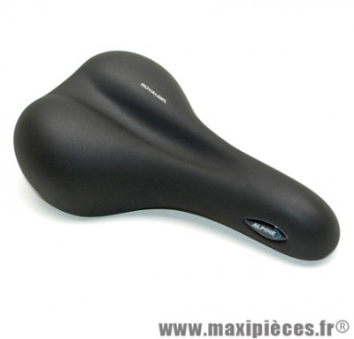 Selle loisir gel alpine noir homme 265x158mm marque Selle Royal - Pièce Vélo