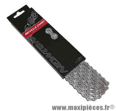 Chaîne de vélo à 9 vitesses gris 114 maillons (compatible shimano/campagnolo) marque Newton - Pièce Vélo