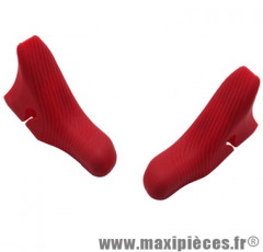 Repose main pour campagnolo ultra-shift rouge (paire) - Accessoire Vélo Pas Cher