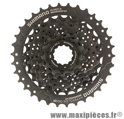 Cassette 8 vitesses acera hg31 11-34 megarange marque Shimano - Matériel pour Vélo