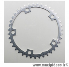 Plateau 39 dents route d.130 intérieur argent alu 7075 9/10v. marque Stronglight - Pièce Vélo