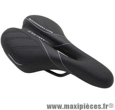 Selle city confort density line noir homme 275x146mm marque DDK - Accessoire  Vélo - Maxi pièces vélo