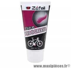 Graisse vélo lithium pro 2 blanche pour roulement/moyeu/boitier/tige de selle (tube 150ml) marque Zéfal - Matériel pour Cycle