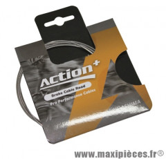Cable de frein route inox action pour campagnolo 1,5mm 1,70m marque Newton - Pièce Vélo