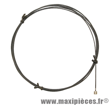 Cable de dérailleur inox téflon réaction pour shimano et adaptable 1,1mm 2,10m - Accessoire Vélo Pas Cher