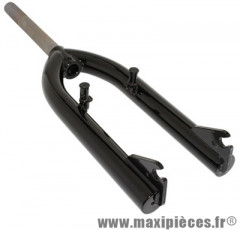 Fourche BMX acier noir pivot filete 1 pouce-21,1 intérieur - Accessoire Vélo Pas Cher