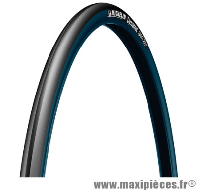 Pneu pour vélo de route 700x23 dynamic sport noir/bleu tr (23-622) marque Michelin - Pièce Vélo