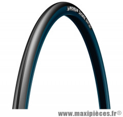 Pneu pour vélo de route 700x23 dynamic sport noir/bleu tr (23-622) marque Michelin - Pièce Vélo