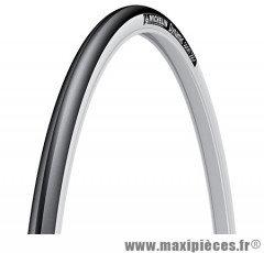 Pneu pour vélo de route 700x25 dynamic sport noir/blanc tr (25-622) marque Michelin - Pièce Vélo