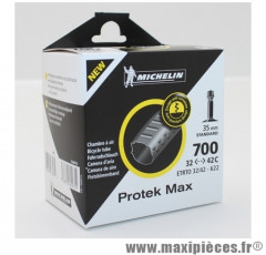 Chambre à air Michelin Protek Max 700x32 à 42C valve Schrader A3 35mm 255g
