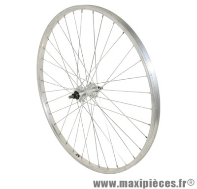 Roue VTT 26 pouces arriere alu moy alu axe plein rl 1v. (vendu sans ecrou 10x100) marque Vélox - Pièce Vélo