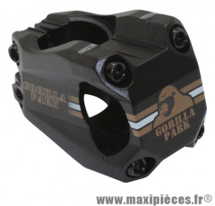 Potence VTT gorilla alu noir mat 15deg 31,8 l 40mm marque Uno - Matériel pour Cycle