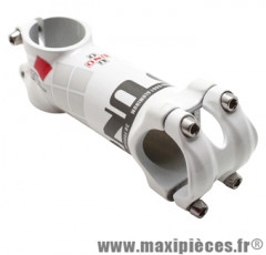 Potence route alu 6061 blanc réversible 7deg 31,8 l130mm marque Uno - Matériel pour Cycle